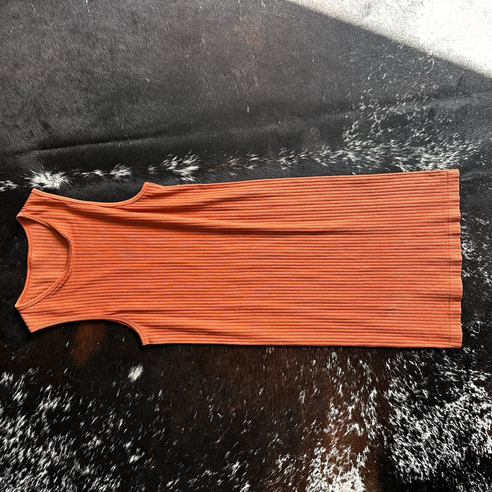 Light Orange Bodycon Dress